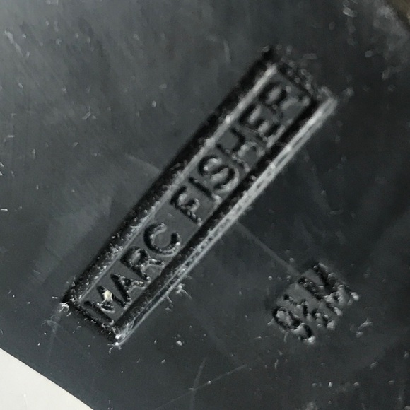 Marc Fisher 9.5 Natural Suede Beige Ireene Pointed Toe Strap Detail Ankle Boots. - Picture 12 of 14